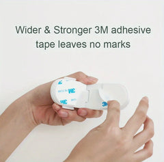 Multi-Use Adhesive Straps Locks Childproofing Baby Proofing Cabinet Latches for Drawers Fridge Door Oven Window No Drilling