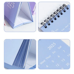 2025 Mini simple small desk calendar Desktop Calendar pocket portable calendar desktop decoration Home Office School Supplies