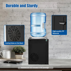 5 Gallon Top Loading Water Cooler Dispenser Countertop Hot+Cold Drinking Machine