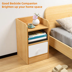 Nightstand Bedroom With Drawers Bedside Sofa Table With Storage Closet Chest Clothes Display Cabinet Furniture Living Room Table