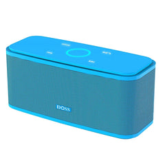 DOSS Bluetooth Speaker SoundBox, Touch Control Sound Box, 12W HD Sound, IPX5 Waterproof, Built-in Mic Hand Free Portable Speaker