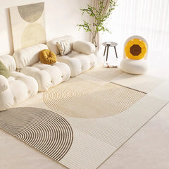 Crystal Velvet Modern Simple Flower Carpet Home Bedroom Bed Blanket Living Room Sofa Coffee Table Mat