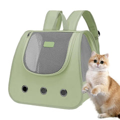 Dog Carrier Backpack Cat Backpacks For Carrying Fully Ventilated Mesh Adjustable Portable Backpack For Hiking Travel Walking