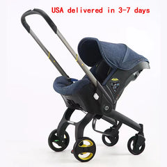 Baby Stroller 3 in 1 With Car Seat Baby Cart Foldable Baby Carriage Prams For Newborns Pram