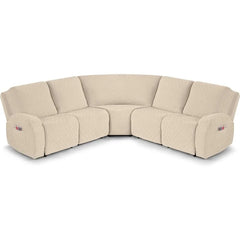 Extra Large Reclining Sectional Couch Covers, L Shape Sectional Sofa Corner Seater, Thick, Soft Sofa Slipcovers