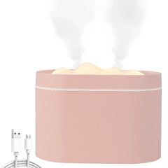 800ML Cool Mini Portable Ultrasonic Air Humidifer Aroma Essential Oil Diffuser USB Mist Maker Aromatherapy Humidifiers for Home