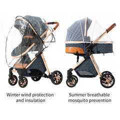 baby stroller 3 in 1 Stroller for baby car lightweight strollers Baby carriage ISOFIX BASE Baby Travel Stroller Newborn Stroller