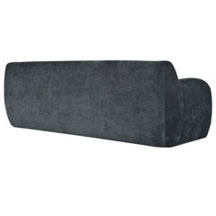 81.5" Minimalist Compression Sofa, Curved Design, 3-Seater Casual Sofa