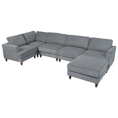 Modular Sectional Sofa with Ottoman L Shaped Corner Sectional for