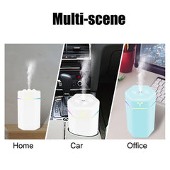 Purifier Cool Mist Sprayer Mini For Home Car with Colorful Night Light Portable USB Aroma Diffuser Electric Air Humidifier