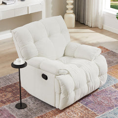 360 Degree Swivel Fabric Single Sofa Heavy Duty Reclining Chair for