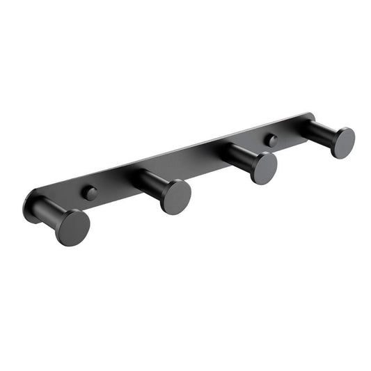 Towel Holder Hook Matte Black 304 Stainless Steel Bathrobe Coat Rack 1