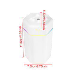 Purifier Cool Mist Sprayer Mini For Home Car with Colorful Night Light Portable USB Aroma Diffuser Electric Air Humidifier