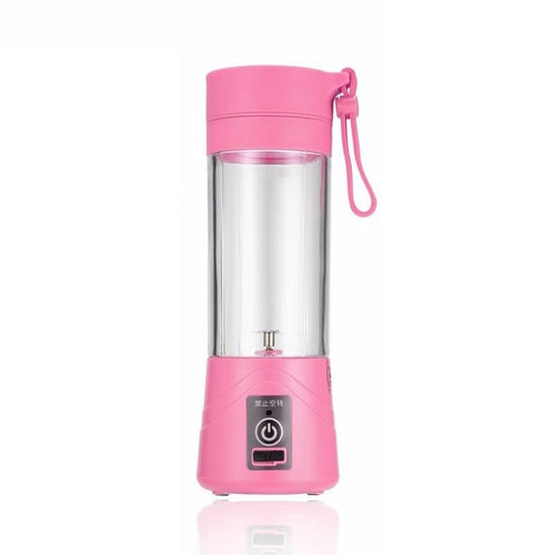 Portable Smoothie Blender, 380ml Juicer Bottle, USB Rechargeable, For